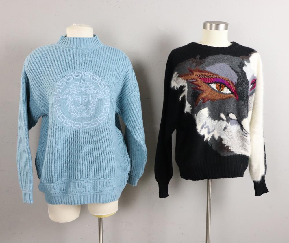 Versace and Krizia Sweaters (1 of 5)