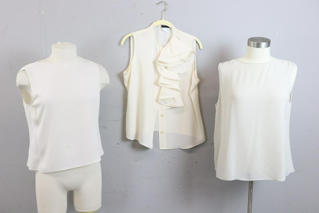 Three Armani Silk Blouses (1 of 3)