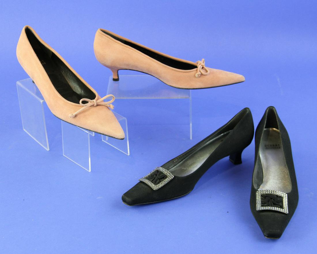 Stuart Weitzman Pumps: Two pairs of ladies' pumps, Stuart Weitzman.