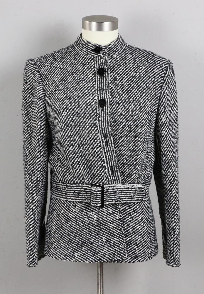 Valentino Tweed Belted Jacket (1 of 2)