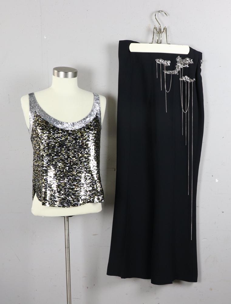 Angelo Mozzillo Jewel Pants, Sequin Top (1 of 5)