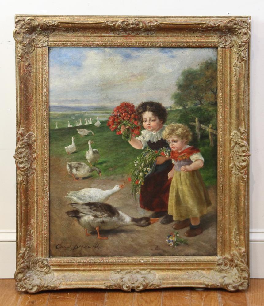 James Carroll Beckwith, Children with Ducks (1 of 3)