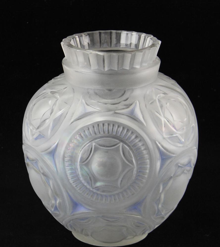 Sabino, France, Art Deco Glass Vase (1 of 3)