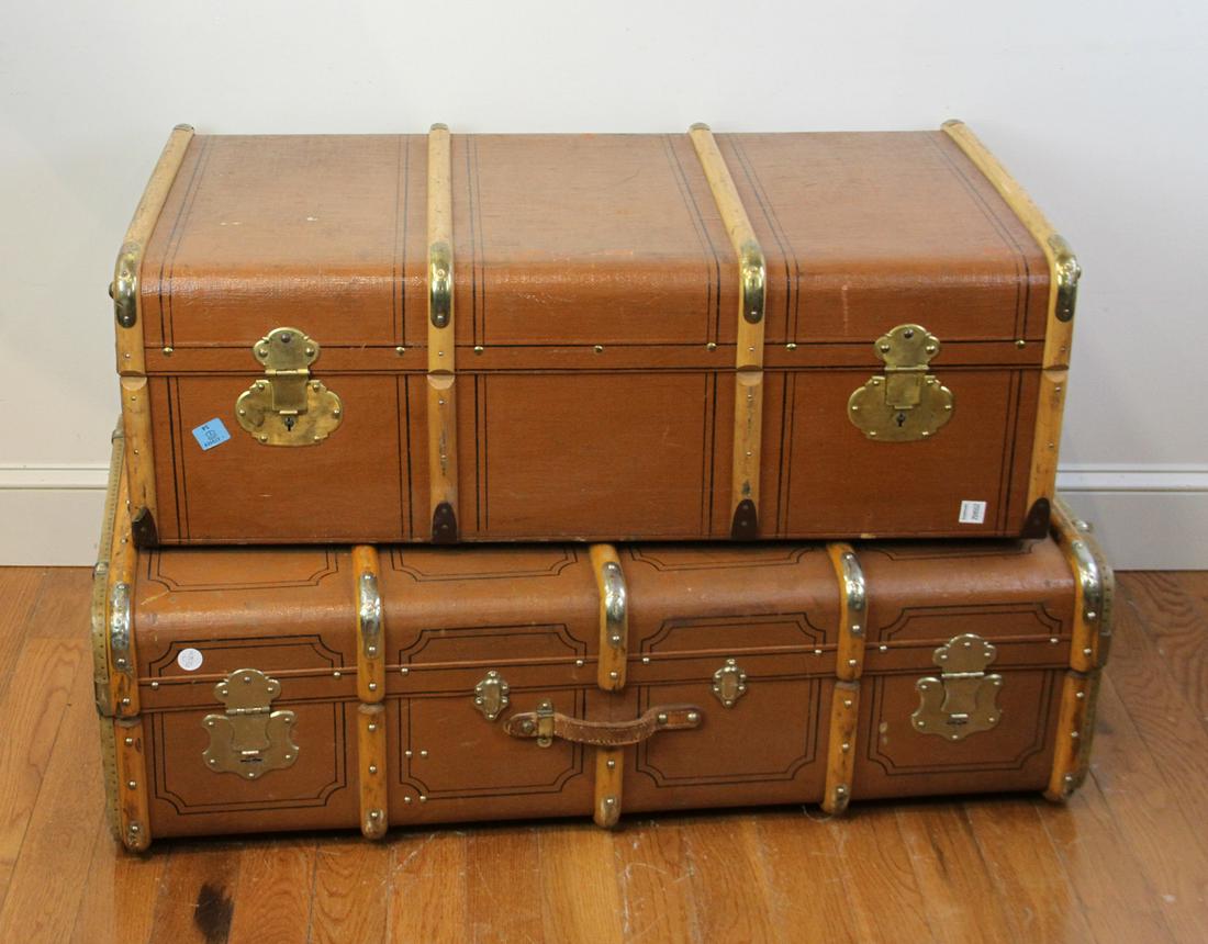 Two Large Swiss Traveling Trunks (1 of 1)
