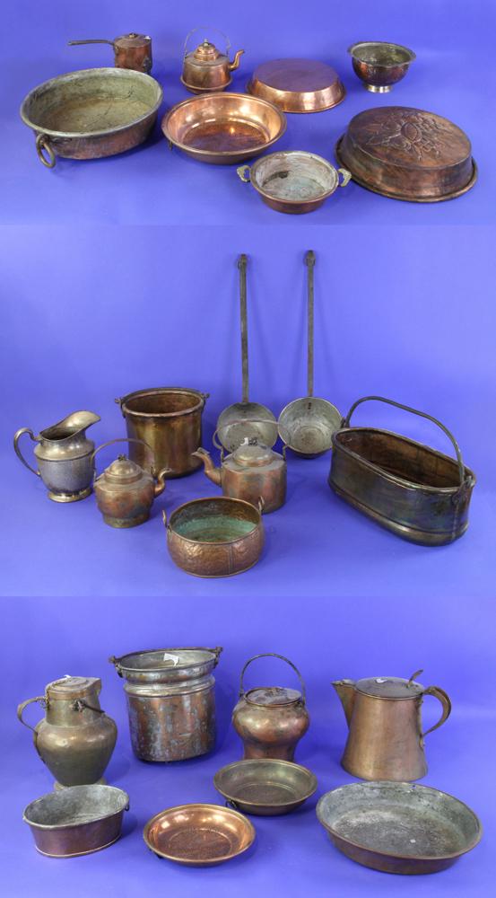 Assortment of Copper Cookware (1 of 4)