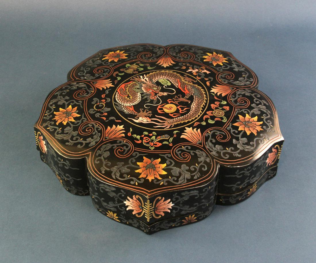 Black Enamel Covered Box (1 of 6)