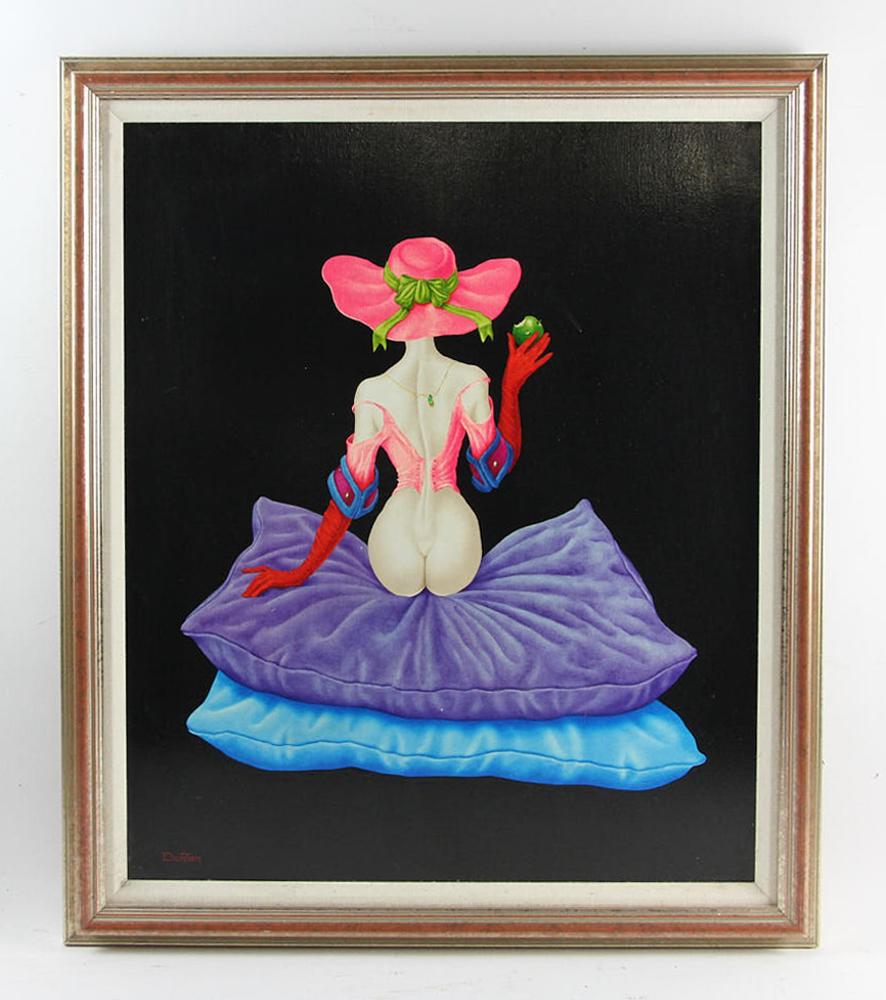 Denton, Sitting Pretty, Oil on Canvas (1 of 7)