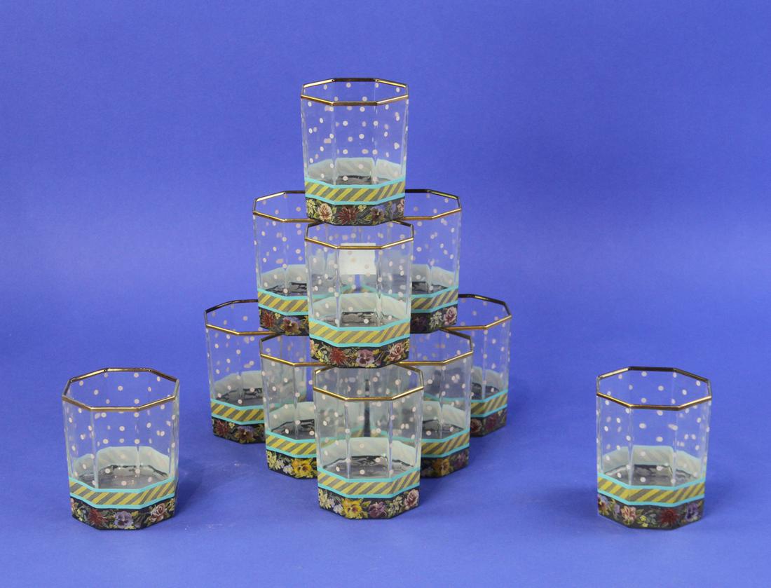 MacKenzie-Childs Set of Glasses (1 of 3)