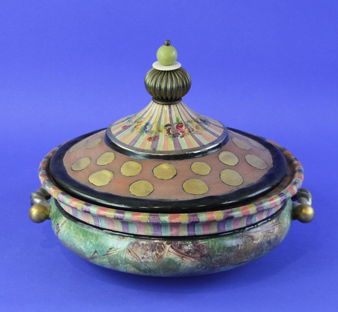 MacKenzie-Childs Piece de Resistance Tureen (1 of 3)