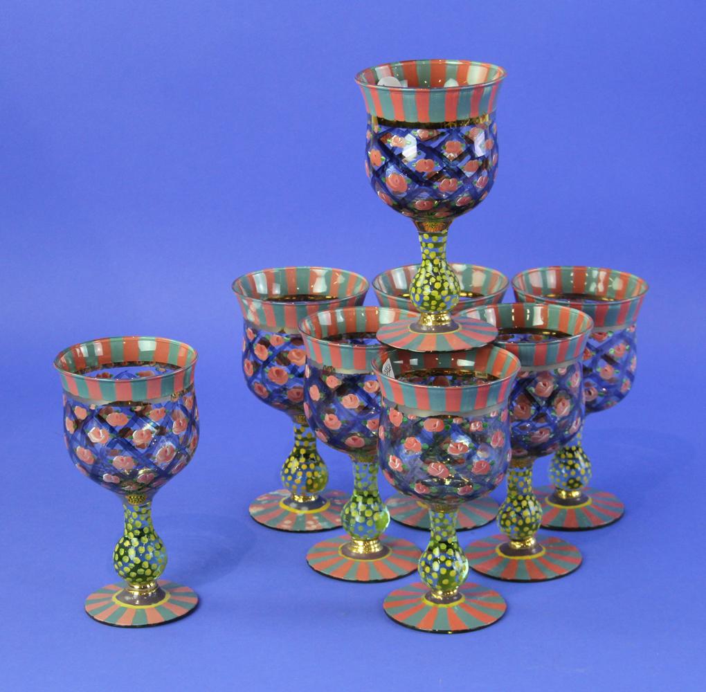 MacKenzie-Childs Goblets (1 of 3)