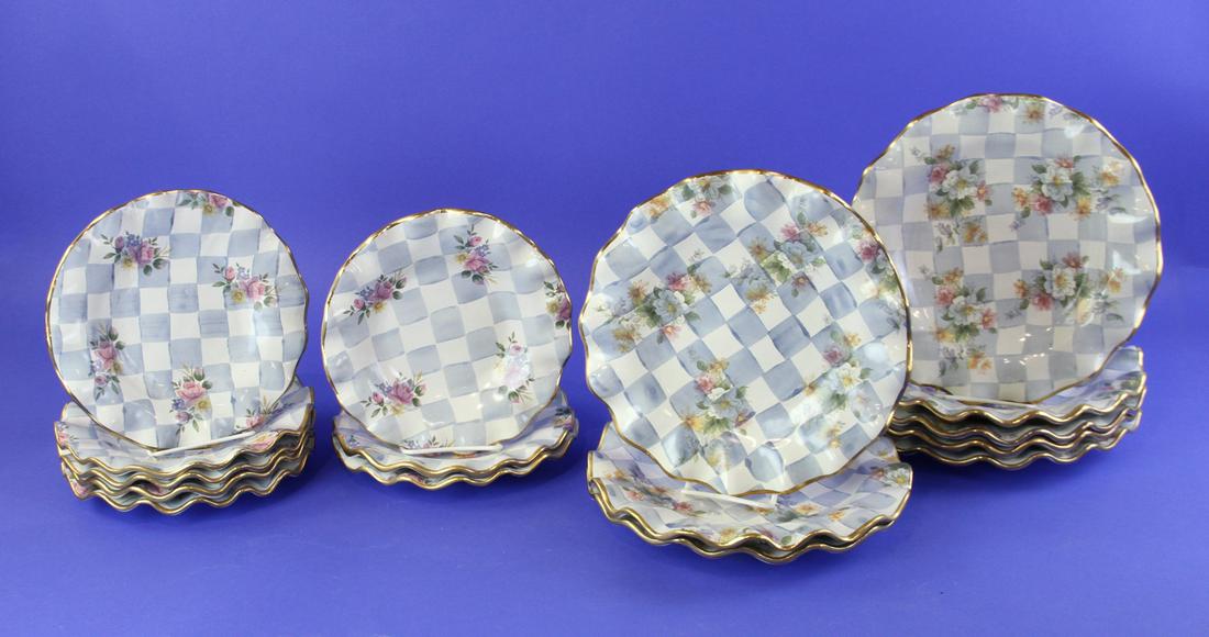 MacKenzie-Childs Plates Set (1 of 3)
