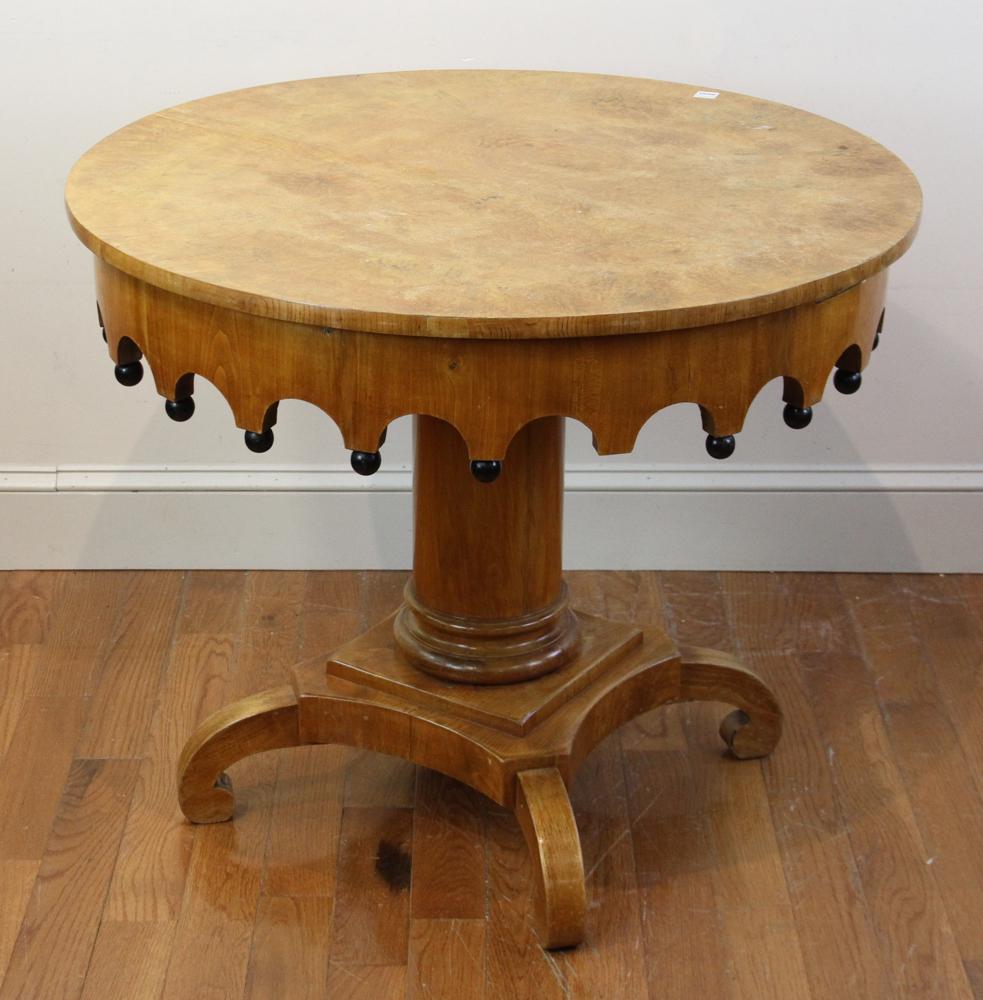 German Biedermeier Round Table (1 of 6)