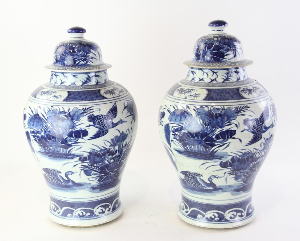 Covered Jars Pair (1 of 6)
