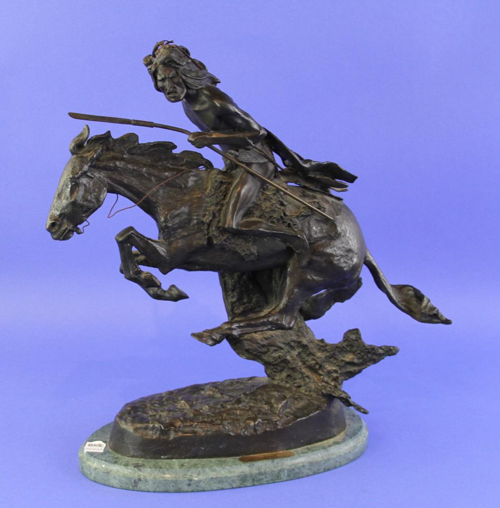 Frederic Remington Bronze Sculpture (1 of 4)