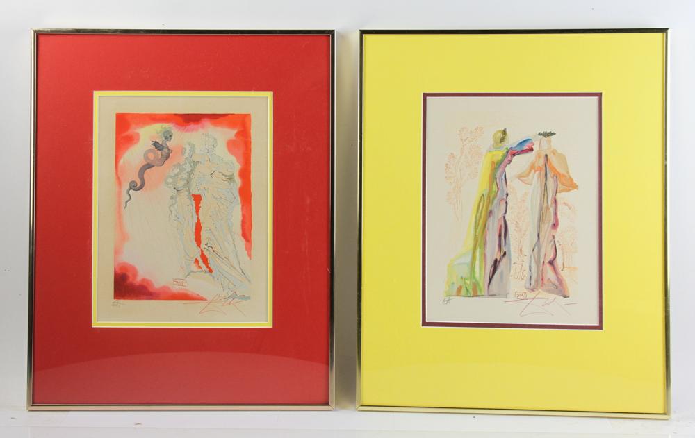 Salvador Dali Prints, Dante's Inferno (1 of 12)