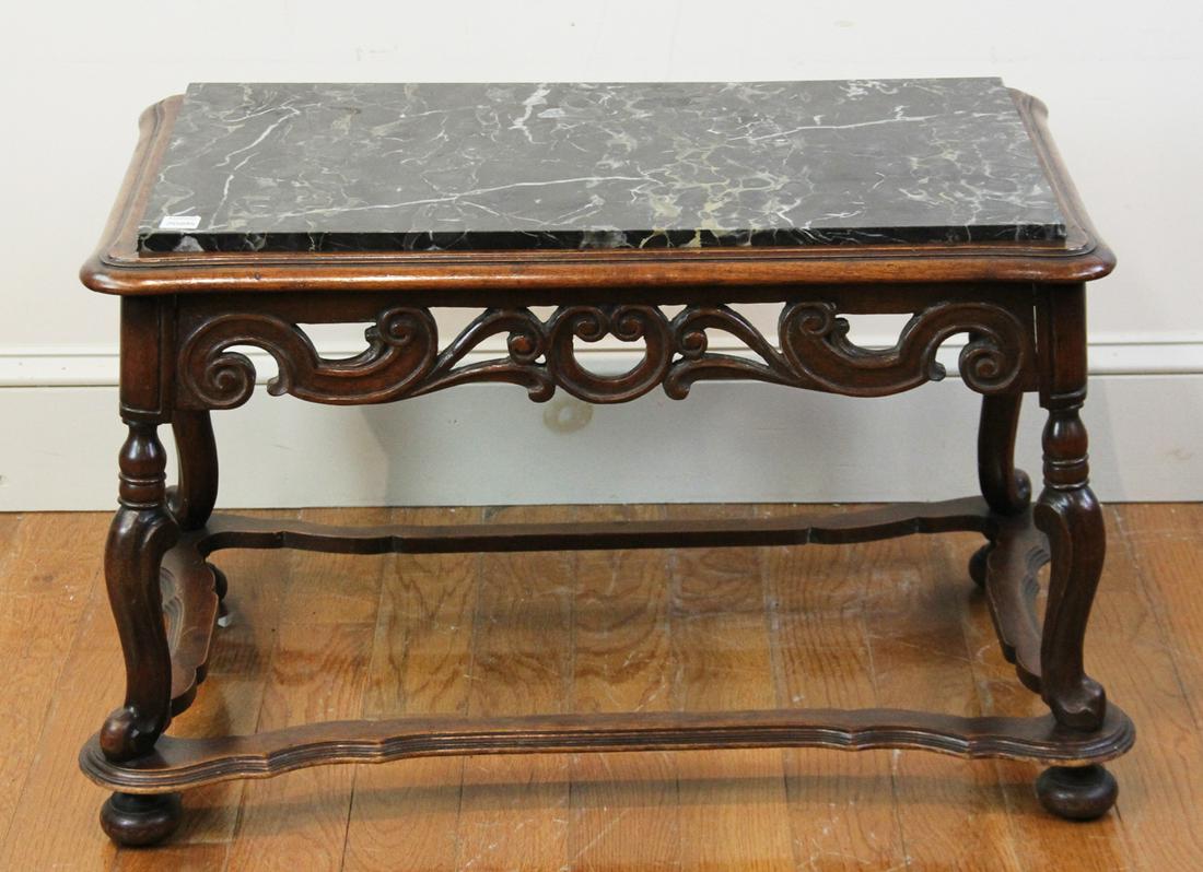 Walnut French Coffee Table (1 of 3)