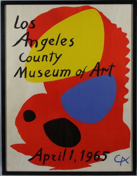 LACMA Alexander Calder poster