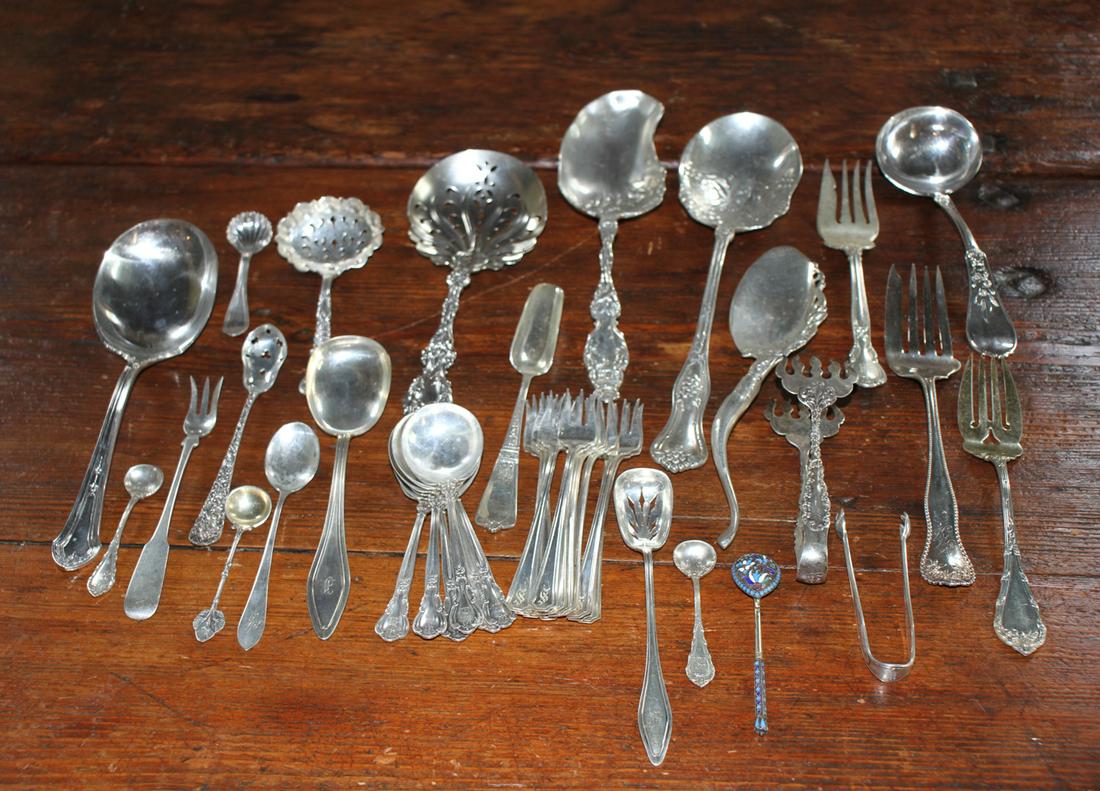Group of Miscellaneous Sterling Flatware (1 of 4)