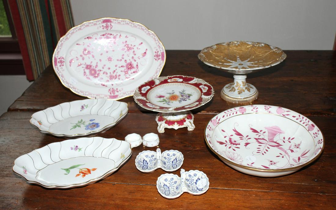 Group of Meissen Porcelain Pieces (1 of 3)