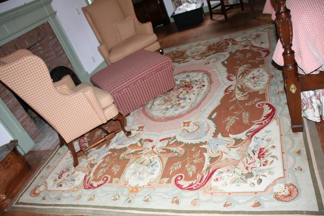 Semi Antique Aubusson Rug (1 of 2)
