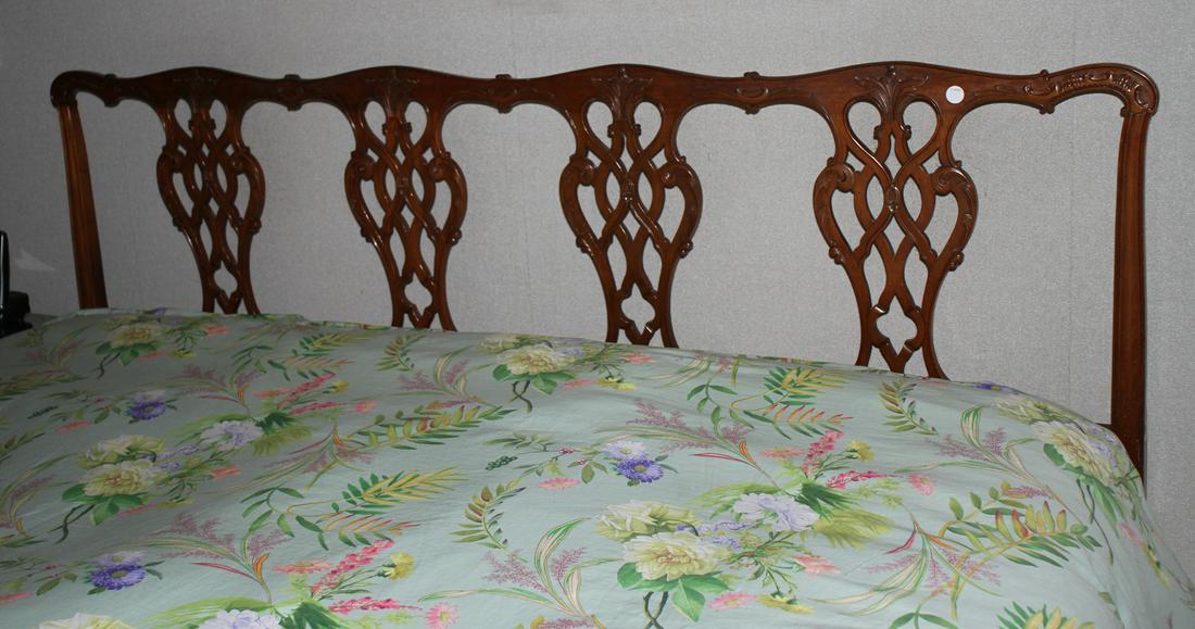 H. Sacks & Sons 'Kendall' Mahogany King Size Headboard (1 of 1)