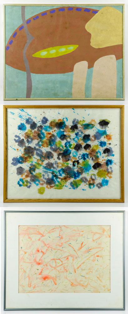 J. Swan, Three Scenes, Mixed Media (1 of 12)