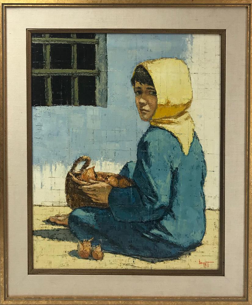 Daggett, Jerusalem, Oil on Canvas (1 of 3)