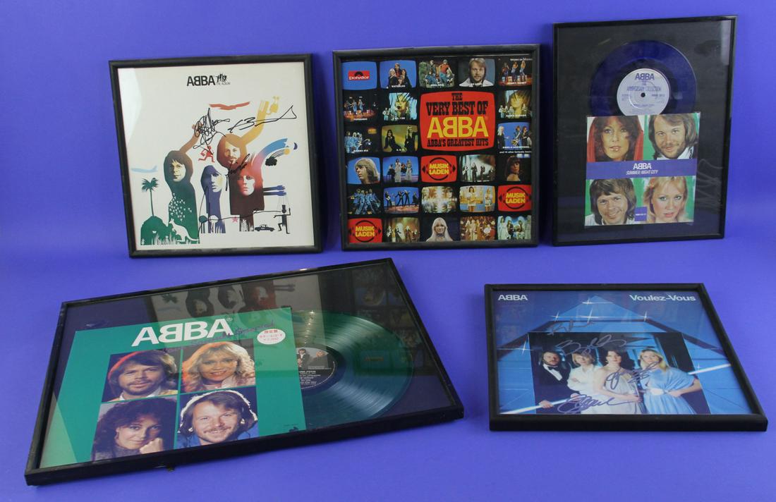 ABBA Collection of Framed Vintage Albums (1 of 10)