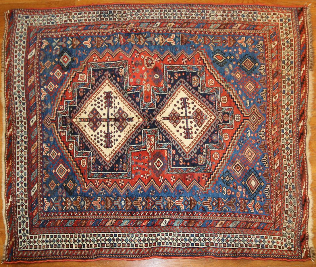 Antique Persian Afshar Rug (1 of 6)