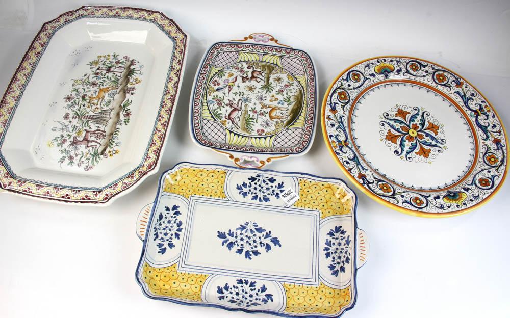 Collection of Faience Earthenware (1 of 10)