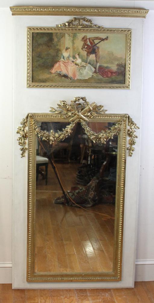 French Trumeau Mirror (1 of 5)