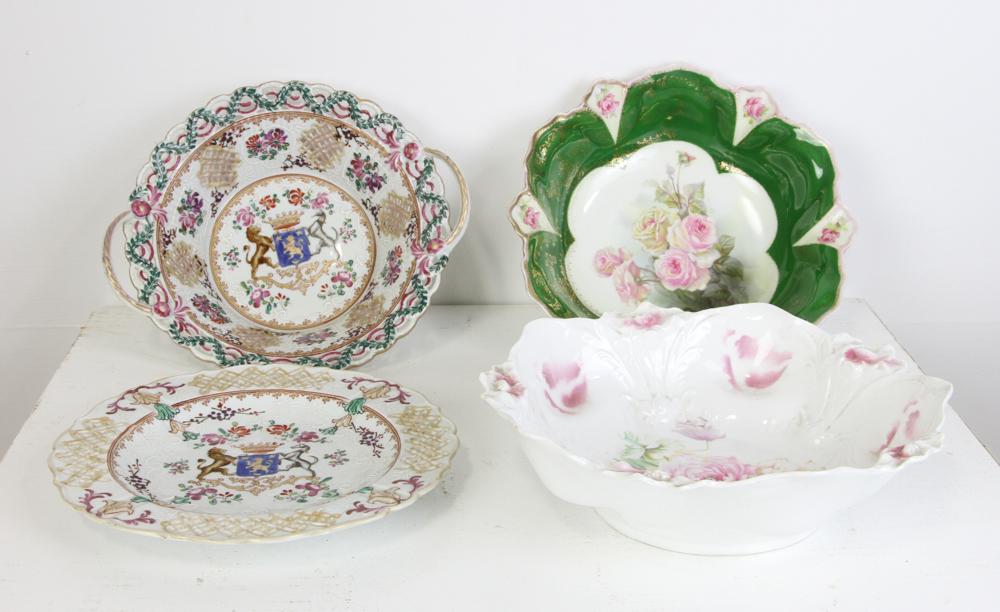Pierced Meissen Bowl, Charger, Prussia Bowls (1 of 10)