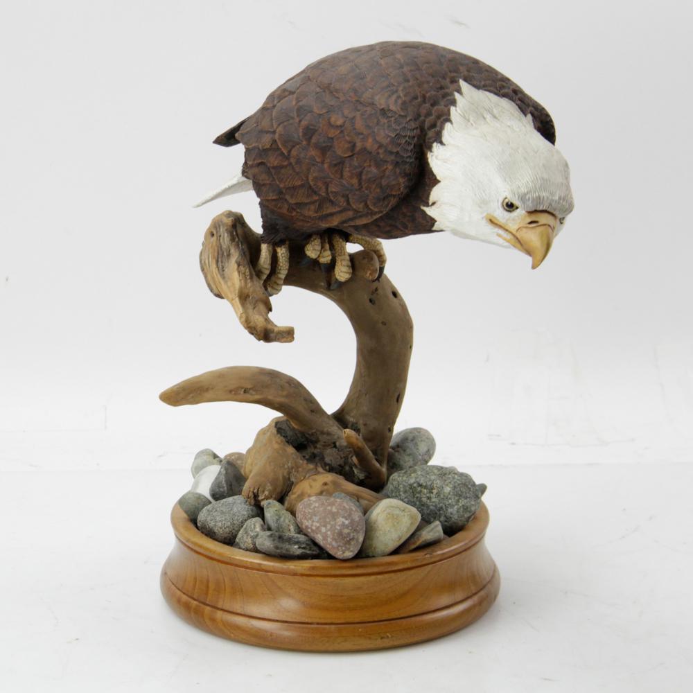 Hand Carved American Bald Eagle (1 of 5)