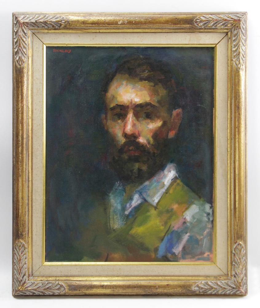 Self Portrait by John Strickland, Oil on Canvas (1 of 5)