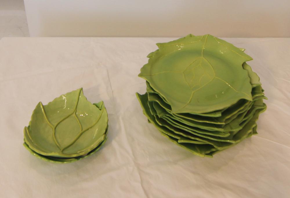 Set of Neiman Marcus Porcelain Salad Plates (1 of 2)