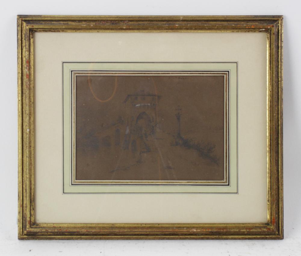 Gustave Dore, Architectural Landscape Etching (1 of 3)