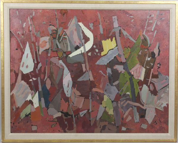 John Taylor, Lousinanna Landscape, O/C: John Taylor, Lousiana landscape, o/c, signed, 29" x 37 1/4", 32 1/2" x 40 1/2" frame size.