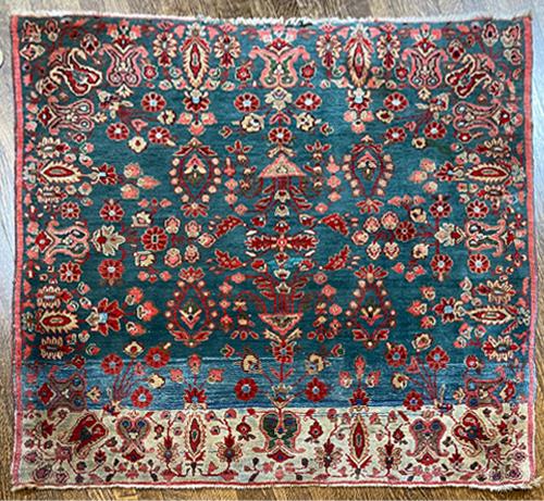 Old Persian Lavar Kerman Rug (1 of 2)