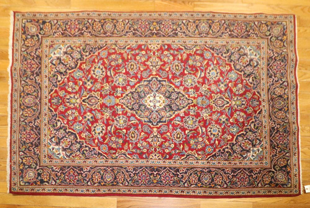 Semi Antique Persian Keshan Rug (1 of 5)