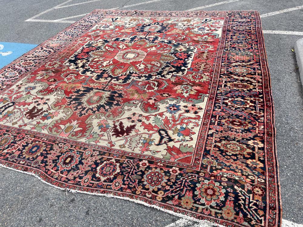 Antique Persian Serapi Rug (1 of 3)