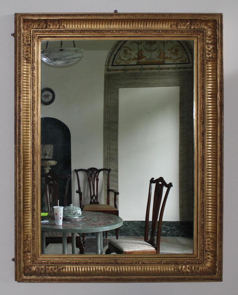 Antique Gilt Framed Pier Mirror (1 of 3)