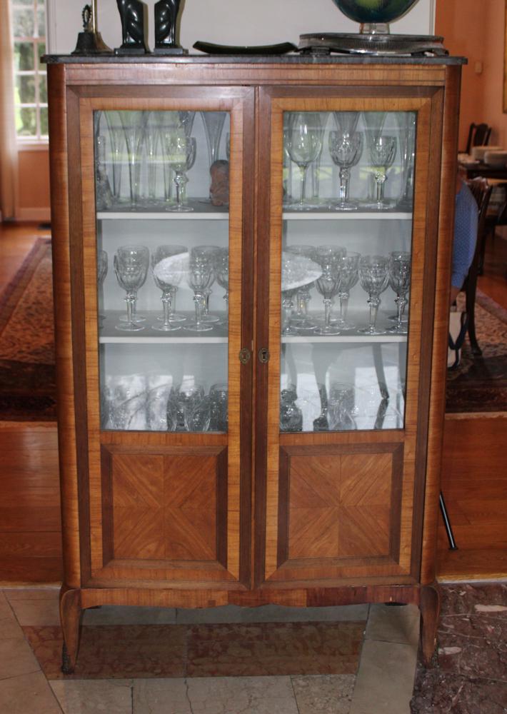 Antique French Two Door Cabinet (1 of 4)