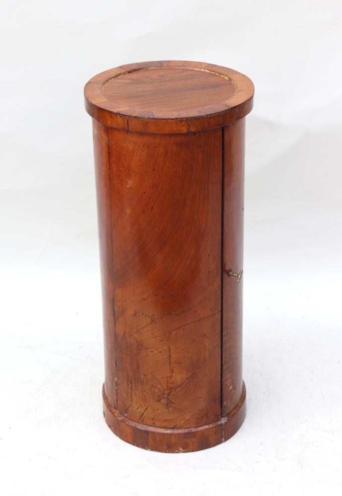 19thC English Walnut Chamber Pot Table (1 of 5)