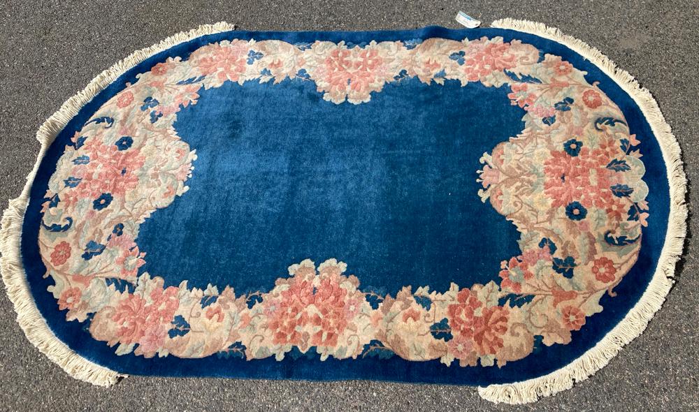 Chinese Nichols Blue Rug (1 of 5)