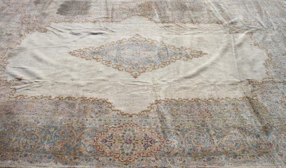 Antique Persian Kerman Rug (1 of 10)