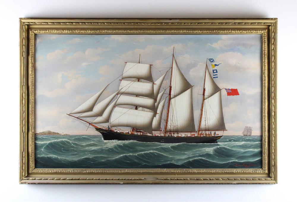 Henry Loos, British Barkentine Tullochgorum (1 of 5)