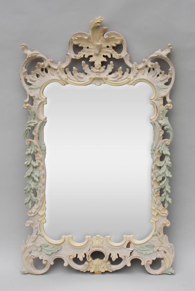 Continental Style Painted Mirror (1 of 5)