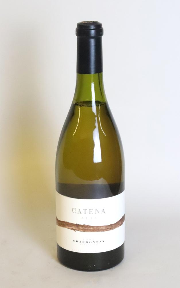 1995 Catena Alta Chardonnay: 1995 Catena Alta Chardonnay, 750ml, two cases, twelve (12) bottles total. Stored in climate-controlled wine cellar. Provenance: Pier 4 Anthony Athanas collection of vintage wines.