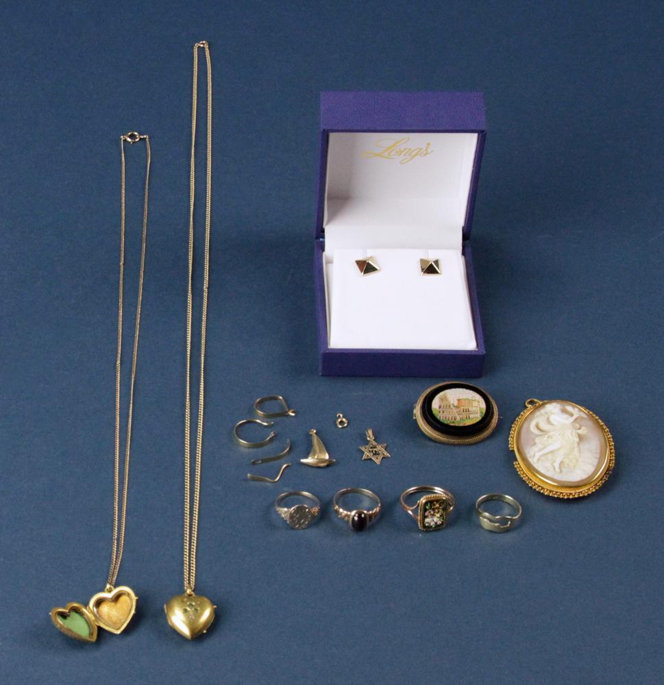 Antique 14k Gold Jewelry (1 of 8)