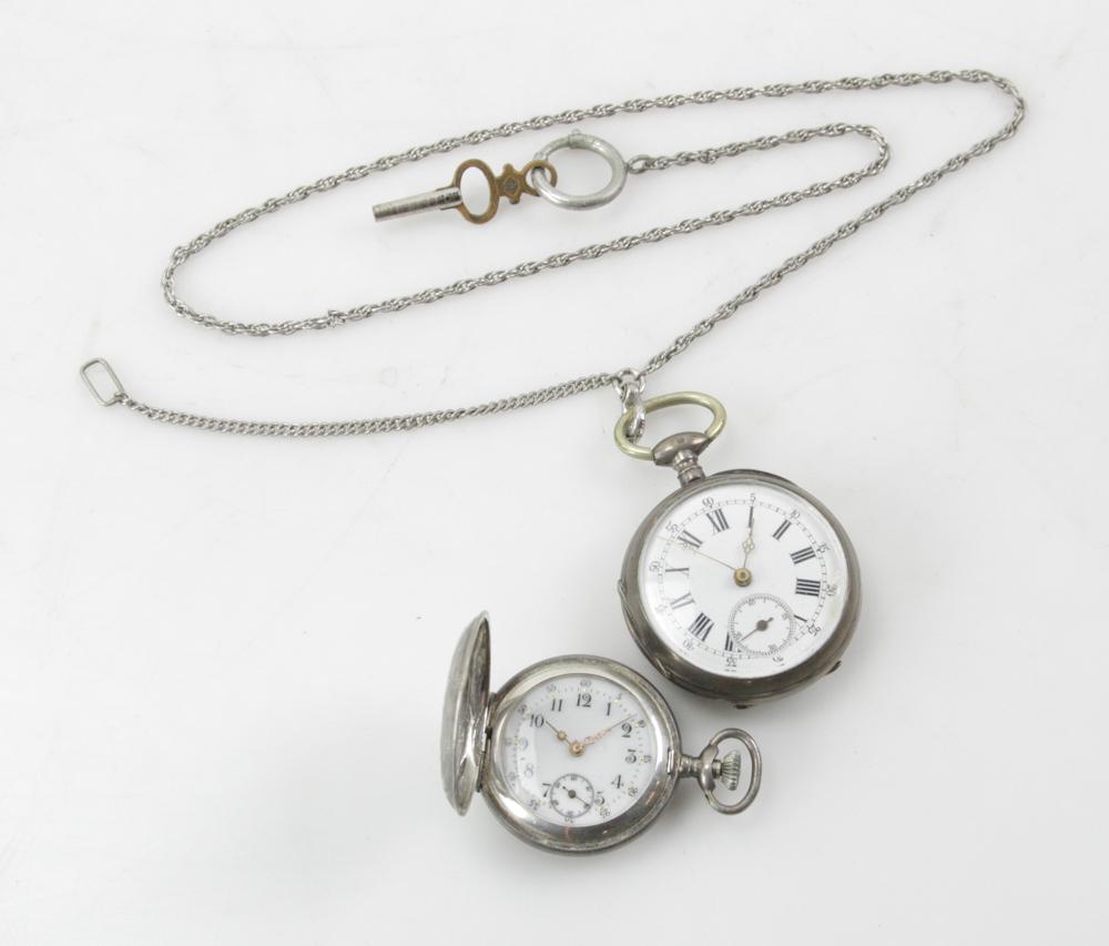 Two Sterling Pocket Watches (1 of 1)
